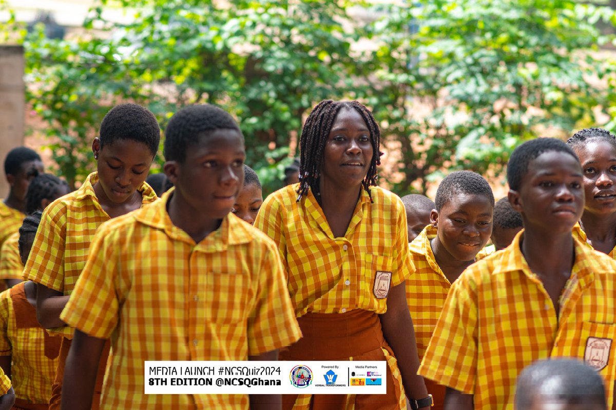 NCSQGhana's tweet photo. ARRIVAL OF SCHOOLS... Media Launch of the 8TH EDITION/ANNIVERSARY CELEBRATION of the NATIONAL CORE SUBJECTS QUIZ; Ghana's first-ever grandest &amp; super exciting Junior High School Quiz on both REGIONAL and NATIONAL platforms #NCSQuiz2024 #SignificantImpacts Powered by @Verbaltrans https://t.co/cCPBq3hfna