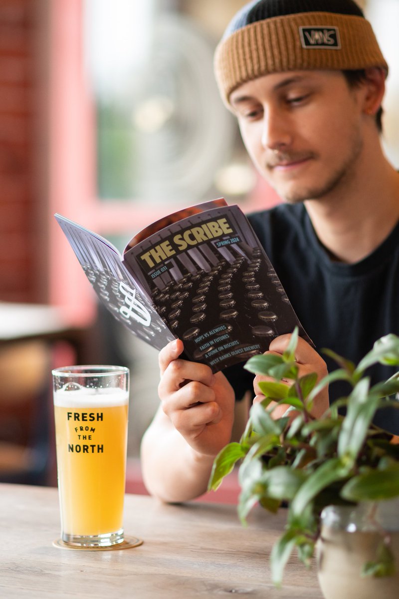 The latest edition of our magazine, The Scribe, is out now. Add a free copy to your webshop order, pick one up in any of our venues, or read online on northernmonk.com