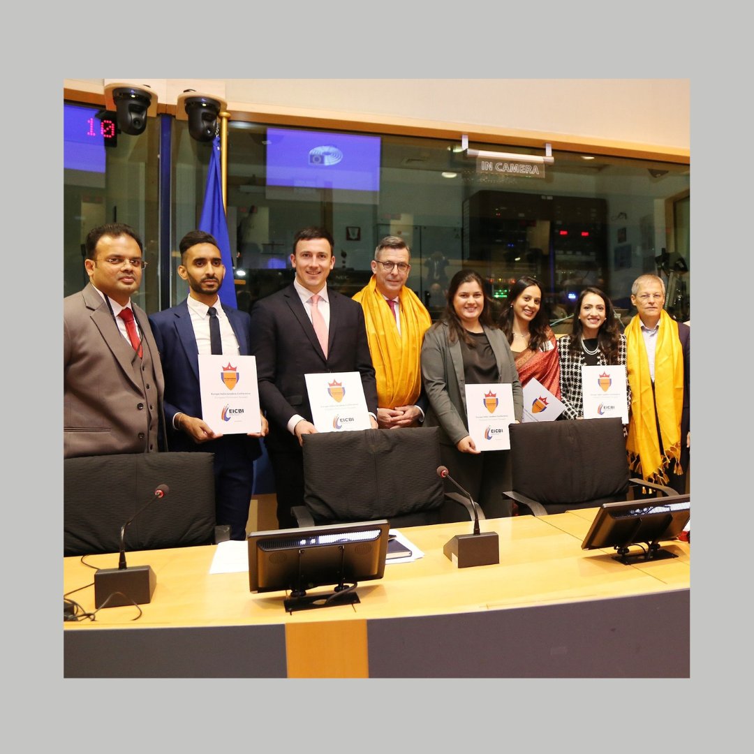 Featuring #EuropeIndia40 leaders from the 2023 Class who came to Brussels to get their certificates during the EU India Leaders Conference 2024 at the European Parliament in Brussels.