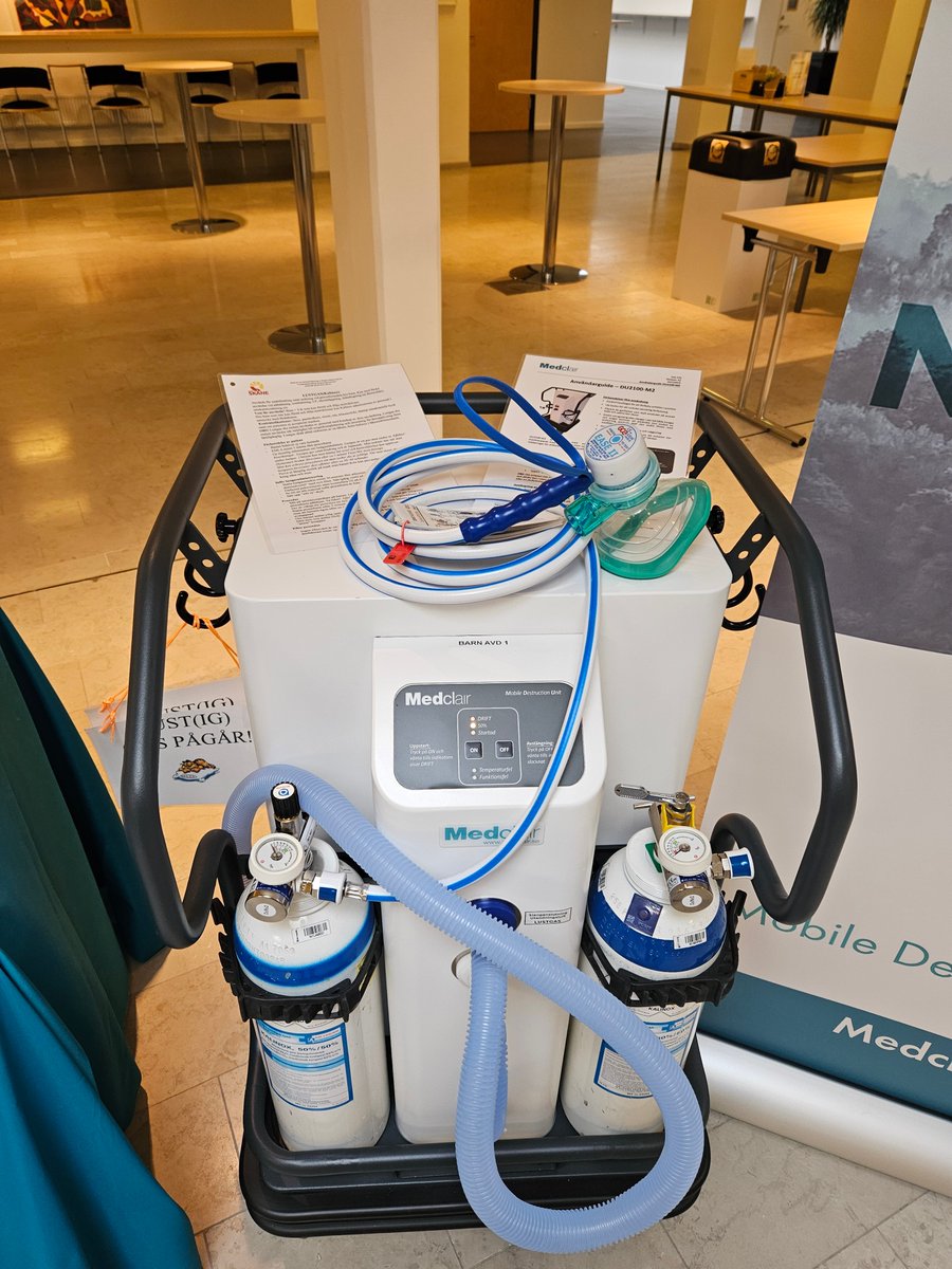 Amazing Symposium with more than 250 healthcare professionals in Sweden with the focus to provide comfort &amp; painless medical procedures in children led by inspiring lectures from Prof. Piet Leroy &amp; Prof. Baruch Krauss. The Toolbox presented included Nitrous Oxide. Thanks to all🙏