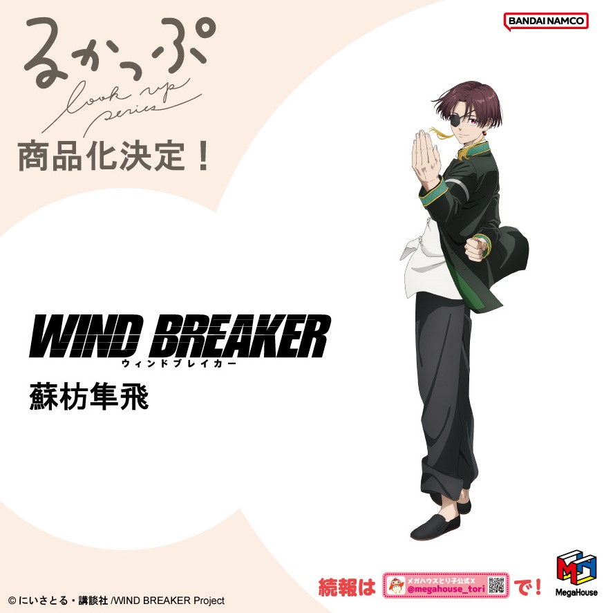 ✨商品化が決定しました✨ TVアニメ「WIND BREAKER」 見上げる見守る
