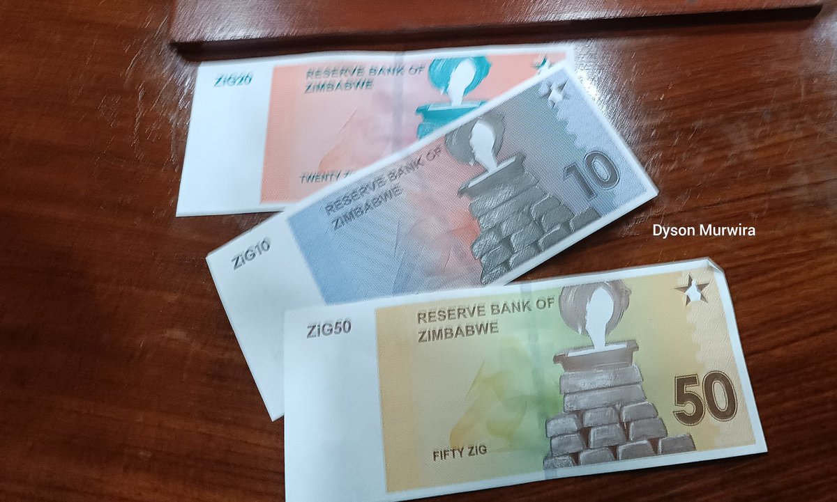 #ZimTweeter is busy, so are the social media platforms as Governor Dr John Mushayavanhu of the #ReserveBankOfZimbabwe releases the new currency the #ZiG effective today. It’s speculated that it will trade at 13.5616 against the US Dollar. @Nyarimash
