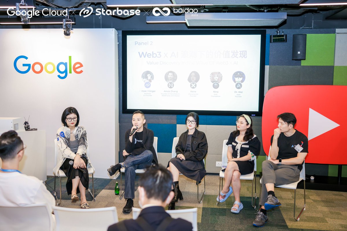 starbaseacc's tweet image. Thank you for the wonderful insights and perspectives brought by these innovative projects and institutions from the web3 gaming and AI fields. Looking forward to further collaborations!
Web3 gaming section
keynote @Anome_Official
Panel
@YieldGuild @BLOCKLORDS @OrdzGames…