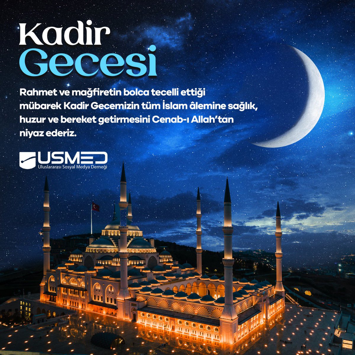 Kadir Gecemiz mübarek olsun. 🌙 #KadirGecesi @saidercan