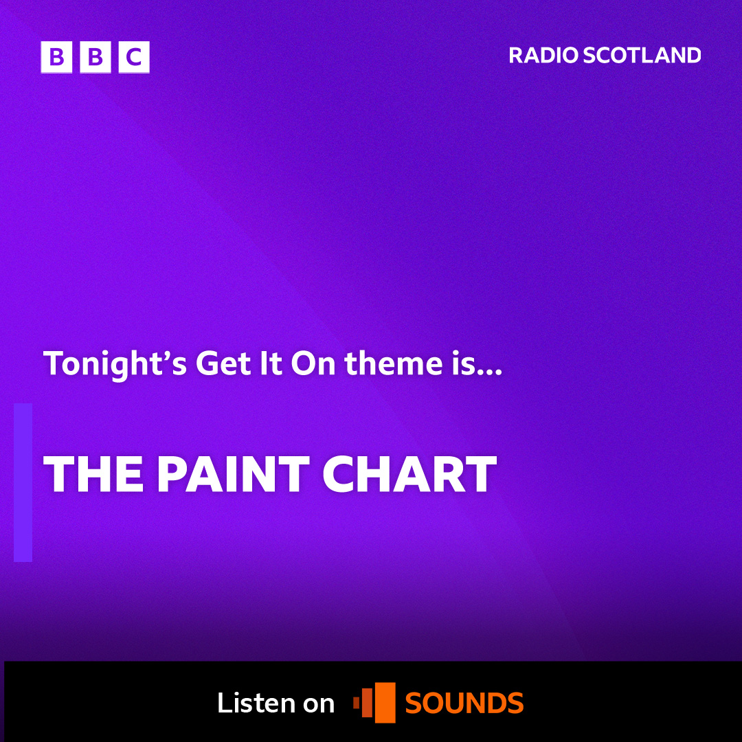 Are you in the midst of a spring house refresh? Tonight on Get It On, we want to know about the songs and artists who could appear on a paint colour chart – is your bedroom a purple haze, maybe the lounge is bathed in mellow yellow or are you on trend with a whiter shade of pale?