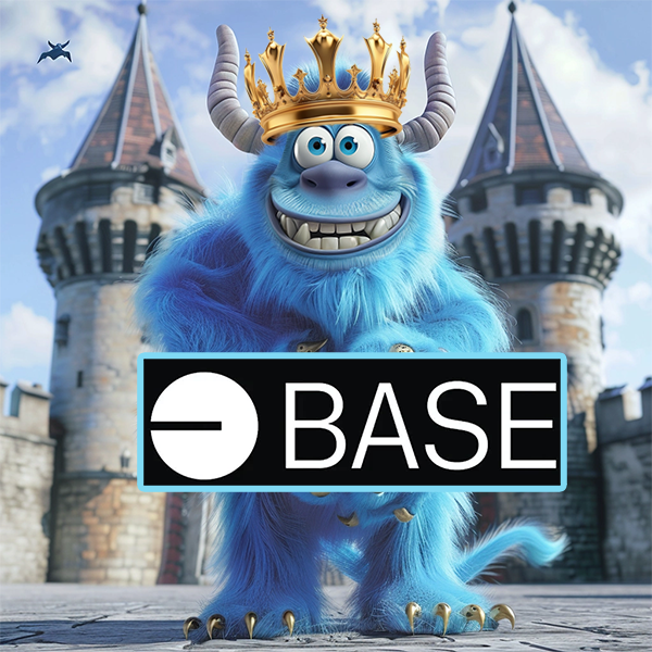 BaseKingMeme's tweet photo. Why BASE over SOL, ETH, or other chains? BASE is perfect for memecoin traders: it's quick, cheap, and easy to use with many wallets. And who knows? Maybe one day Coinbase will list the best memes too! #BASEKING $BAKI - there will be only one king. https://t.co/eM9ZEC3xL8