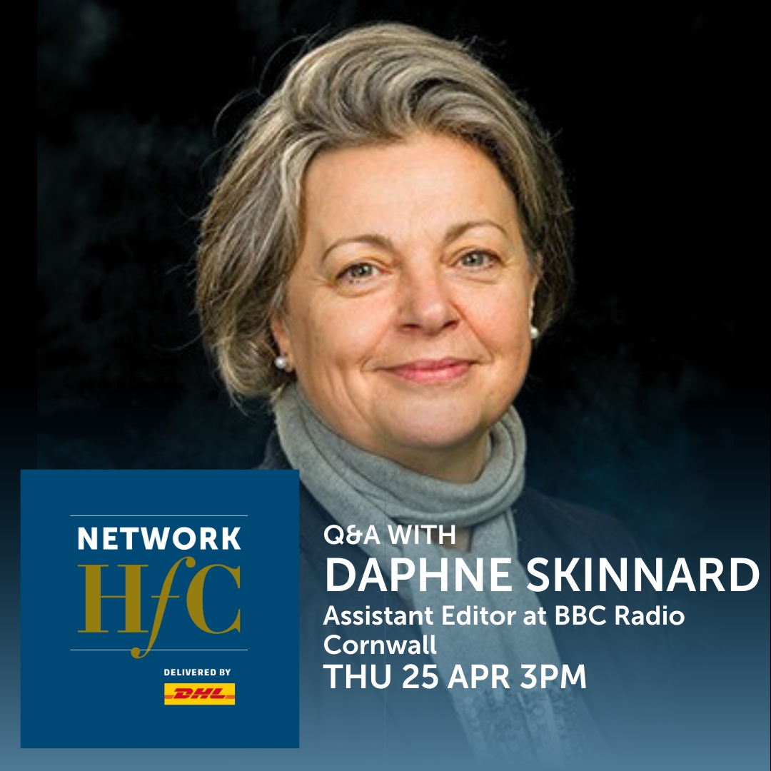 Join us on THU 25 APR from 3pm-5pm for our monthly networking event! Enjoy a relaxed drink in our Playhouse Bar followed by an exclusive Q&A with this month's special guest Daphne Skinnard - Assistant Editor at @bbccornwall 🎙️ Book your free place here: hallforcornwall.co.uk/whats-on/netwo…