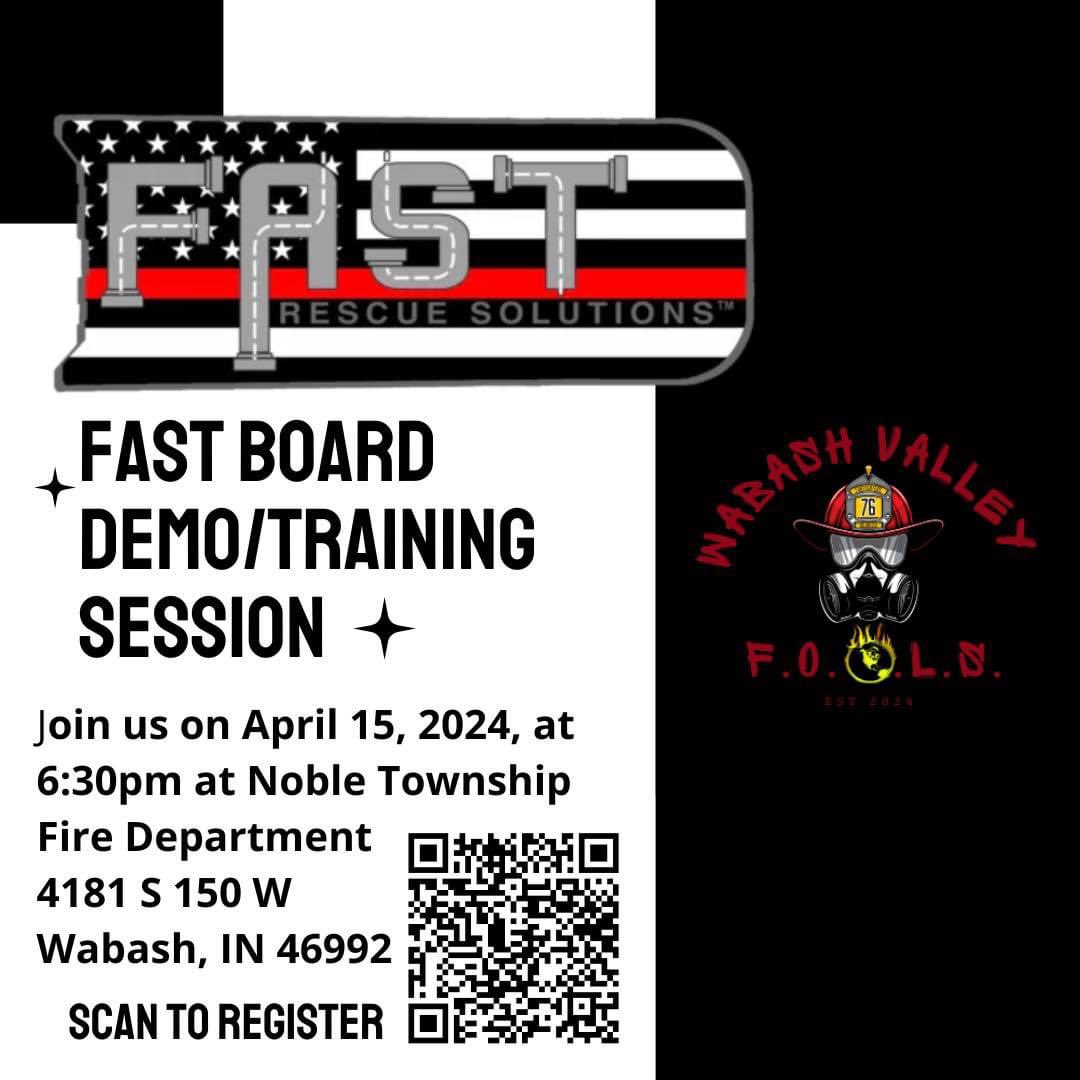 April FOOLS Day!

Please join us for a FAST Board Demo/Training session on April 15th with the Wabash Valley FOOLS! Dinner will be provided. 

If interested, please register here: 

forms.gle/YpEHhBdVk3X3ar…