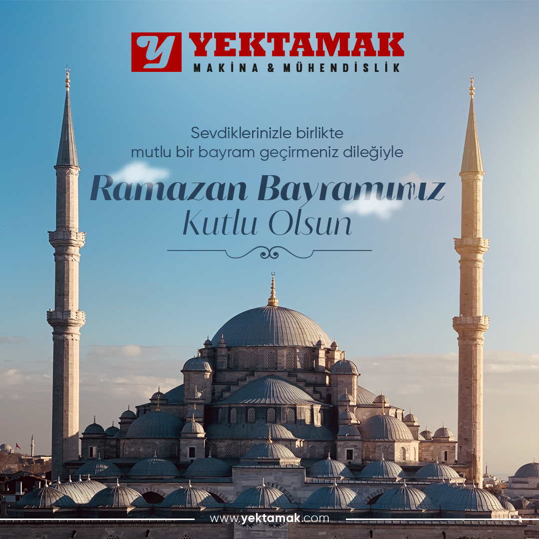 Sevdiklerinizle birlikte, mutlu ve huzurlu bir bayram geçirmeniz dileğiyle...