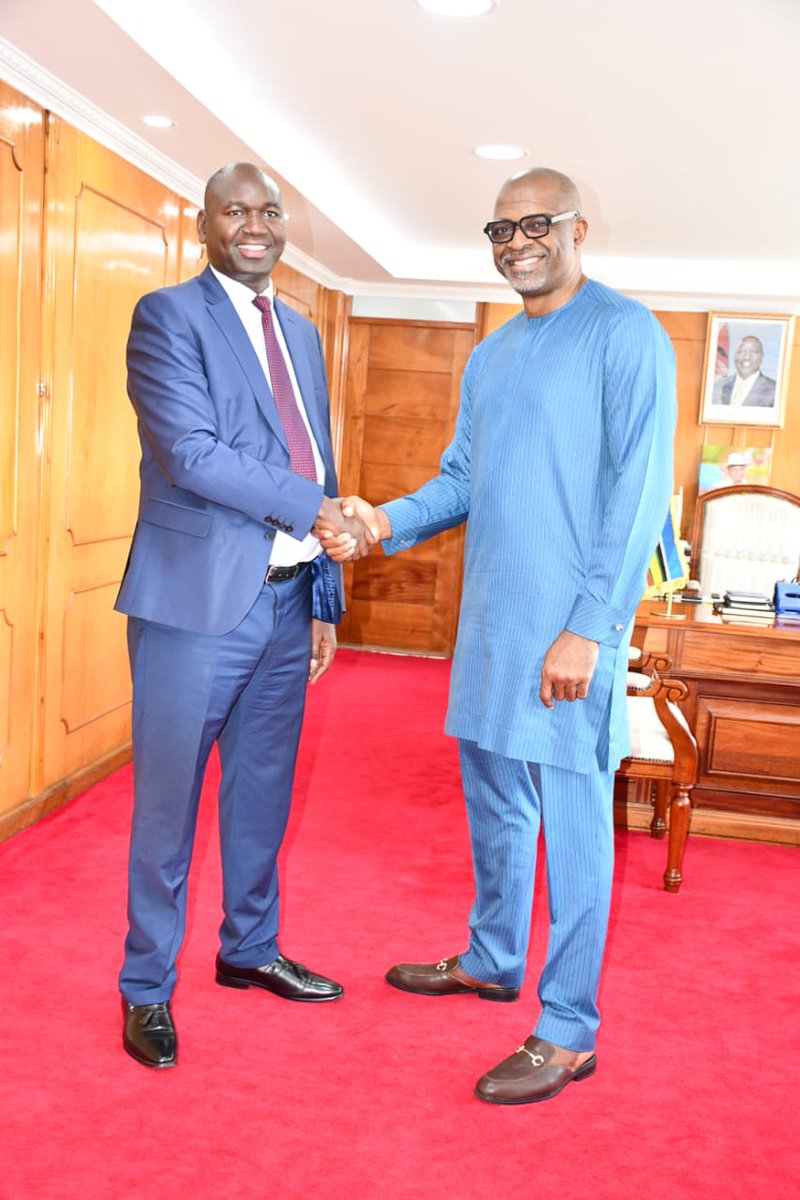 JuliusKBitok's tweet photo. Religious leaders wield significant influence over society and its governance, often serving as moral compasses and community pillars. 

Received a courtesy call visit from Pastor Emmanuel Dania from KC Nation. https://t.co/wHbcmtcqKM