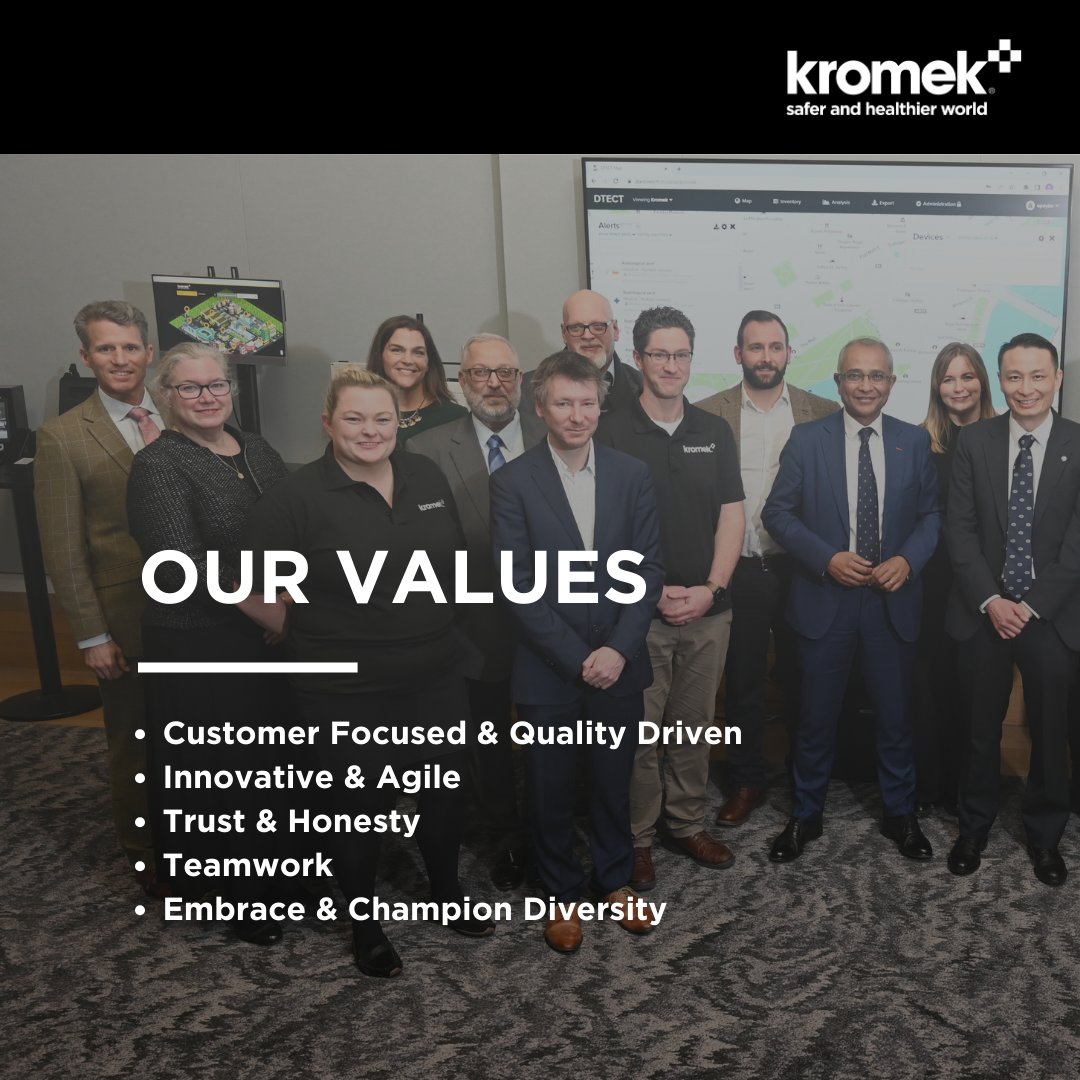 Our goal is a simple one, to make the world a safer and healthier place; we’re striving to support the global effort in Radiological and Biological Threat detection and management, as well enhance the quality of Advanced Imaging for the medical and industrial sectors! #Kromek