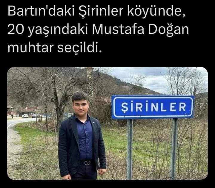 iyi bir çocuk olursanız Şirinler'e muhtar olabilirsiniz.(mustafa akyol)☺️