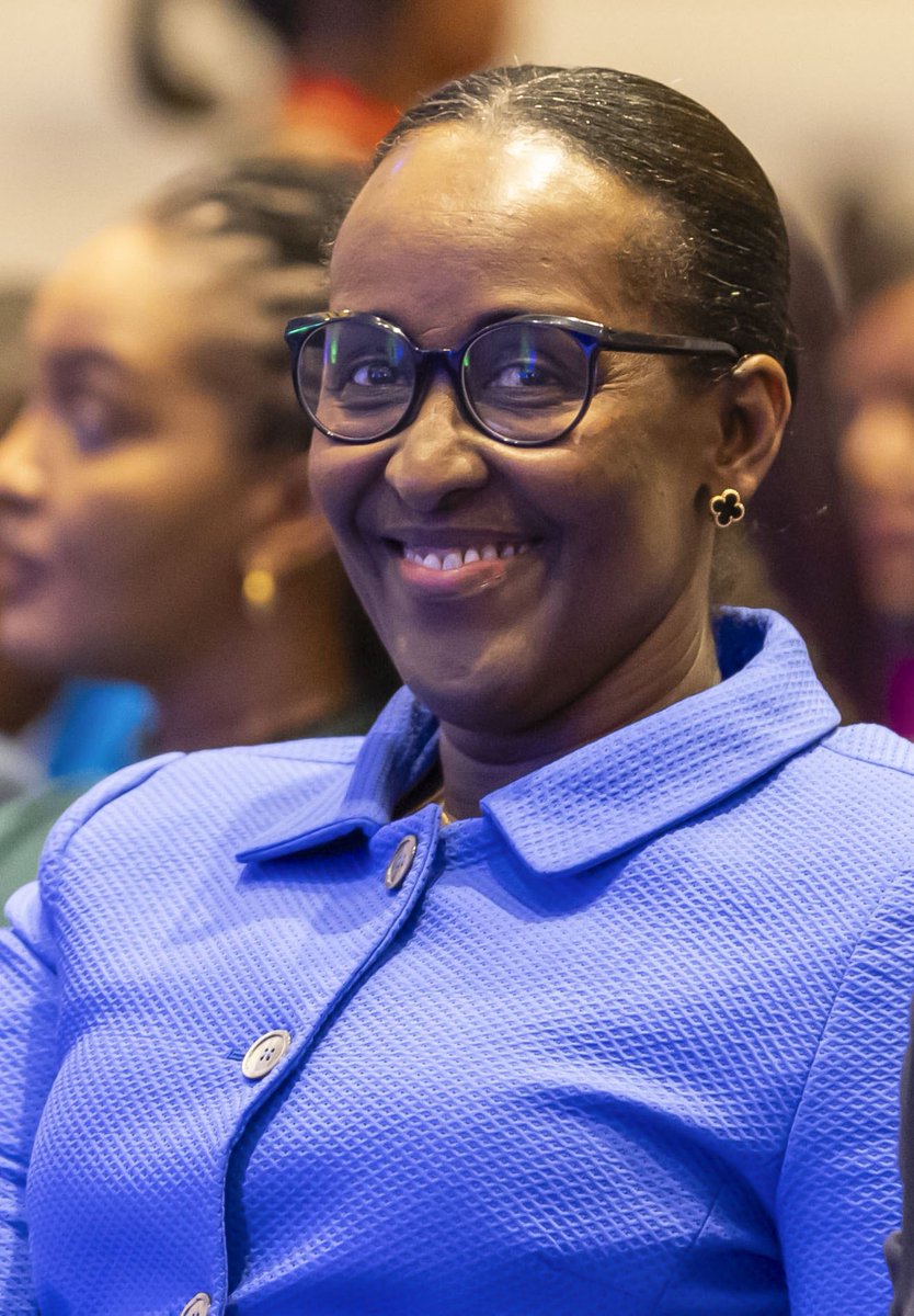 The First Lady…The First smile🫶🏽🫶🏽🫶🏽👌🏾👌🏾 @FirstLadyRwanda