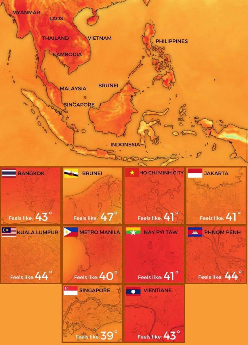heat records are being broken everywhere this week in SE Asia. this is crazy.