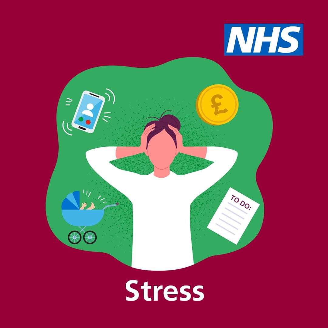 Stress is the feeling of being overwhelmed or unable to cope with mental or emotional pressures. #nhsstress