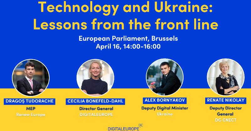 DIGITALEUROPE's tweet photo. 🗣️ This #WeeklyDEbrief we're calling for 4️⃣ more years of 🇪🇺-🇺🇸 Trade &amp; Tech Council (#TTC)! 

You'll also find:

🍿 Our #MoD2024 aftermovie premiere
🇺🇦 The latest on our Tech &amp; #Ukraine event (16 April)
📝 Your last chance to apply for our vacancies!