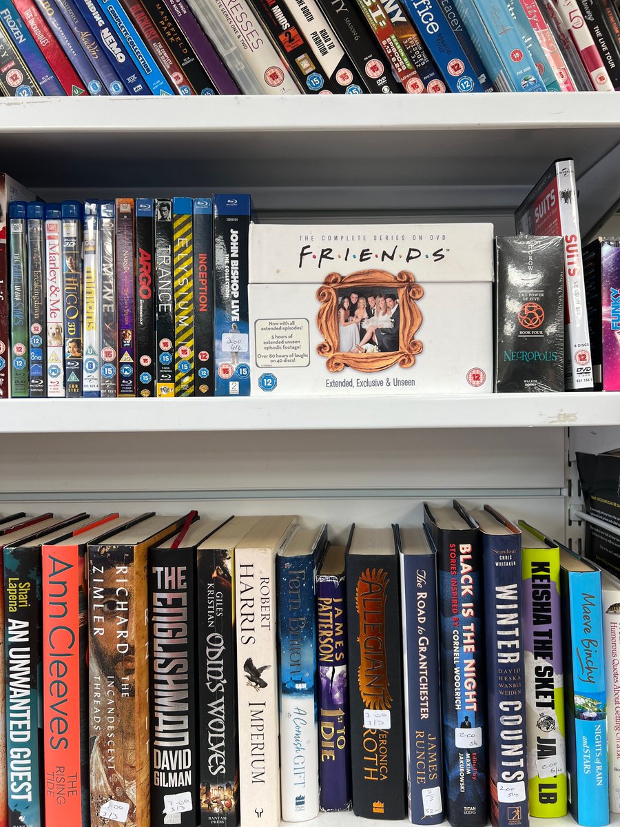Elevate your entertainment with Extra Care! 📚📀 

Dive into the timeless tales of FRIENDS with the DVD series, or get tangled up in fun with games like Twister and more! 

Visit them today for endless entertainment options. 

#ExtraCare #FriendsDVD #GameNight