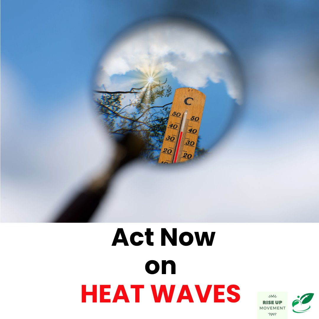 Join the #ActNowOnHeatwaves movement! Peaceful demonstrations, strikes, & social media action. Together we demand a cooler, healthier Africa. #ClimateJustice #RiseUpOnHeatwaves