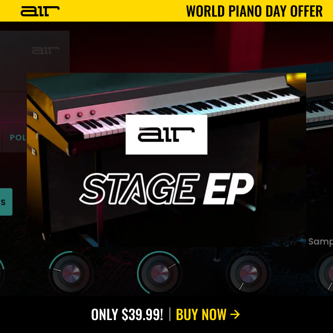 🎹 Elevate your music with our Stage EP electric piano, now on promo at a special price! 🌟 Immerse yourself in the lush and rich sounds of the most sought-after electric pianos ever created. 

airmusictech.com/virtual-instru…