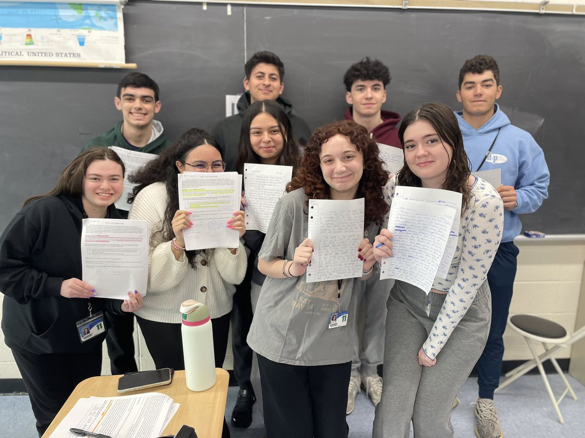 16 students came to extra help this morning to write an essay for US History - These OHS sailors are working hard! #BelieveBelongBecome #ThisIsOSD