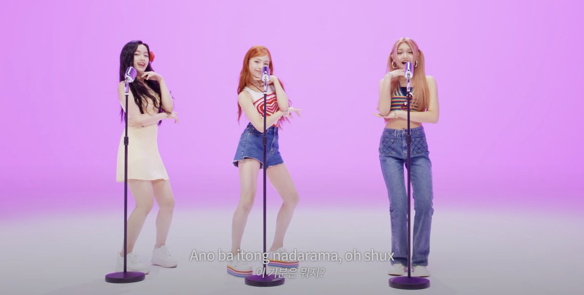 rapplerdotcom's tweet photo. ‘CAUSE BOY, IT FEELS SO GOOD 🏝️🎶

Korean girl group UNIS makes a cover of BINI’s hit song “Pantropiko,” as seen in a video posted on Friday, April 5. 📸 Screenshot from 1theK Originals on YouTube https://t.co/UCYSte6a6Q https://t.co/CxFeErw4oX