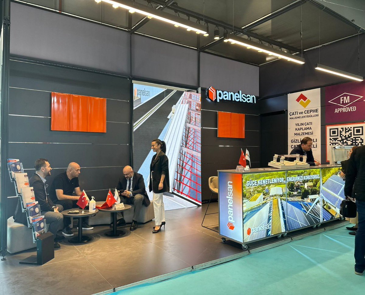 panelsantr's tweet photo. ☀️SOLAREX Fuarı'ndayız!
🗓️4-6 Nisan tarihleri arasında, Salon 4 / C15 numaralı standımızda ziyaretçilerimizi bekliyoruz.
#panelsan #solarexistanbul
#fuardayız https://t.co/zY2LYBOZ1o