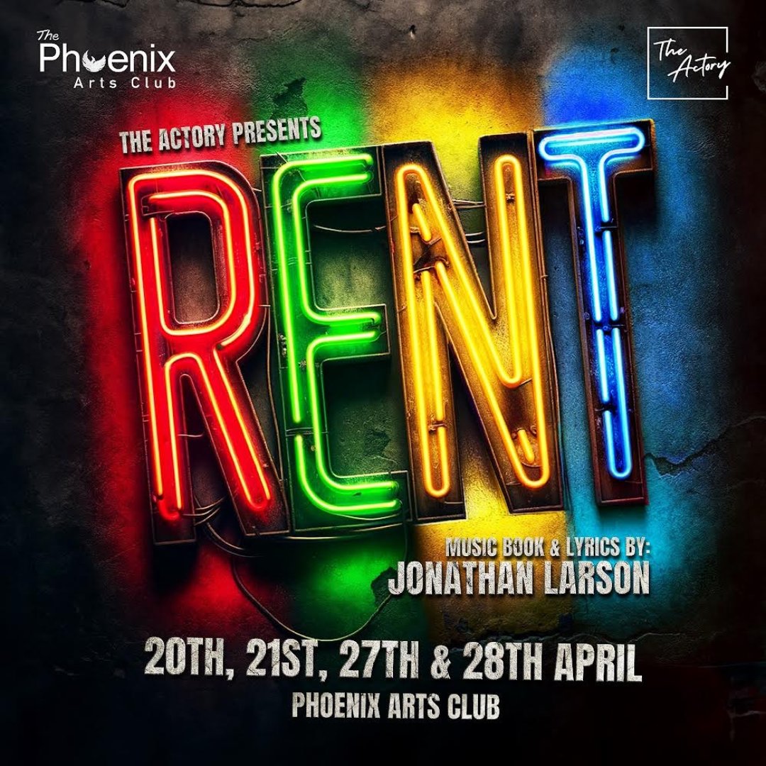 Save the date! 🗓️ Join us for RENT on Saturday 27 April at 10.15am, where The Actory is proud to provide a BSL-interpreted showing! #InclusiveTheater #Accessibility #BSL #BSLEvent #BSLLondon