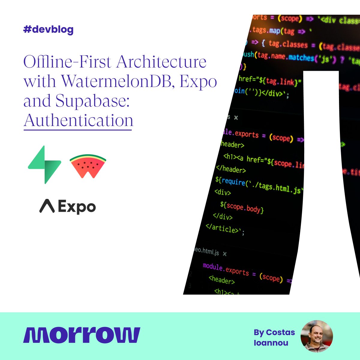 Part 2 of our post on offline-first architecture with WatermelonDB, @Expo and @Supabase is here!

Read the blog:
themorrow.digital/blog/building-…