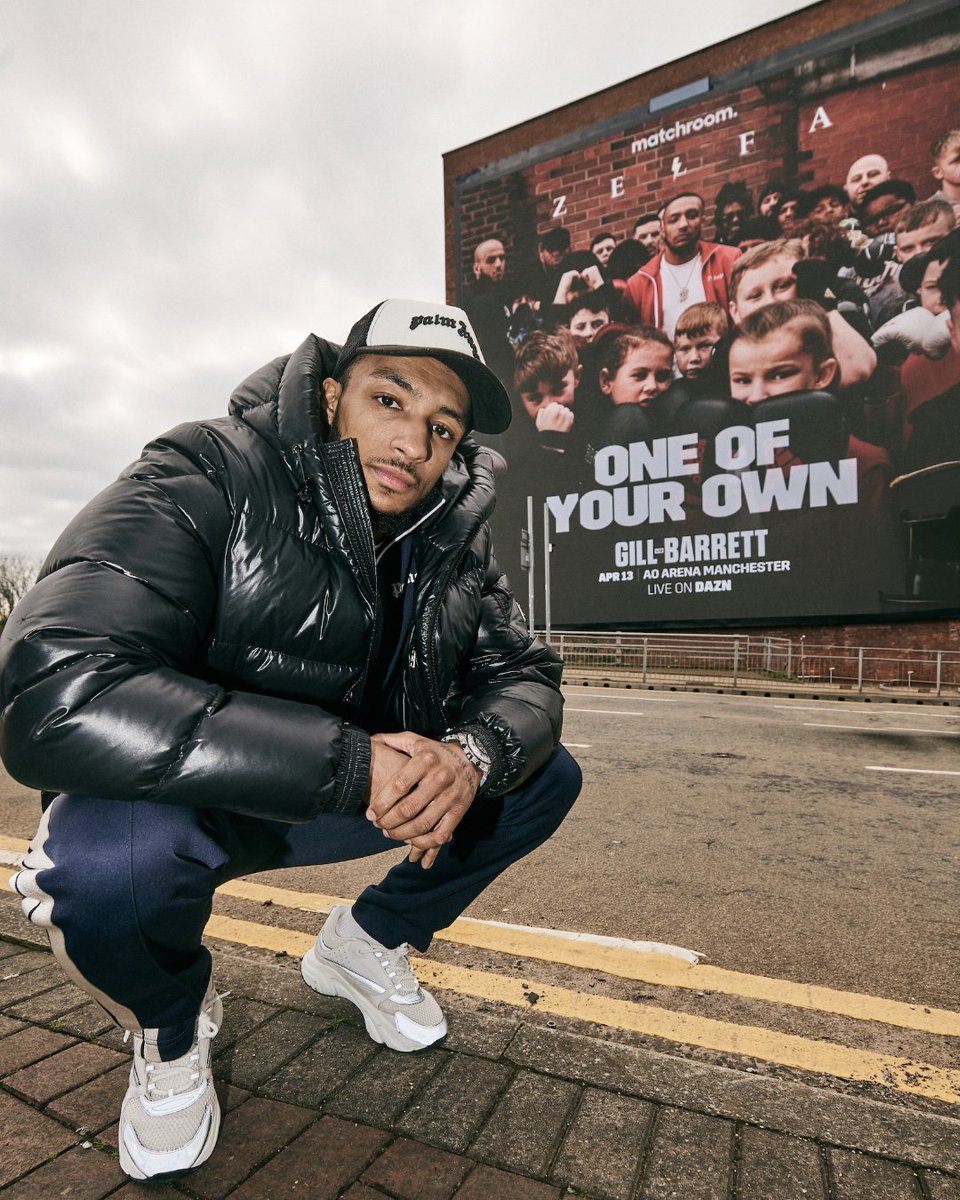 Manchester's own 💫 @zelfaflash #GillBarrett | Apr 13 | Live on DAZN