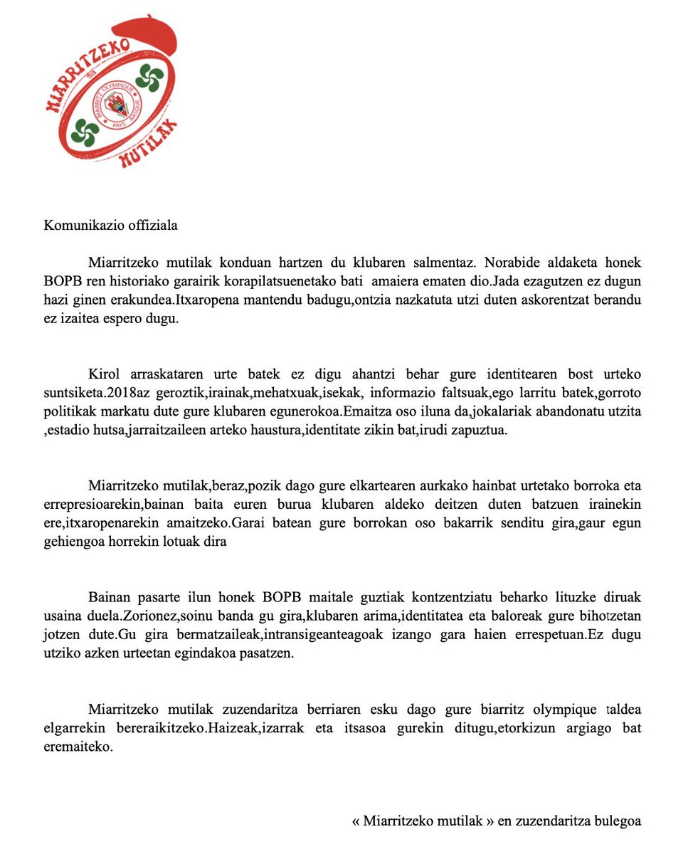 Miarritzeko Mutilak (@miarritzeko) on Twitter photo 