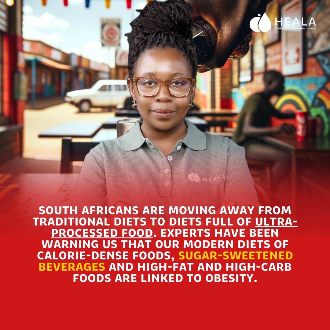 Zukiswa Zimela, Communications Manager at the Healthy Living Alliance, underscores the necessity of regulating the food environment to address South Africa's obesity crisis. Let's advocate for policies that promote healthier eating habits! bit.ly/43wWjqQ