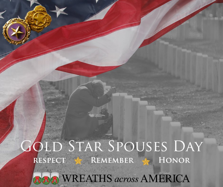 Gold Star Spouses - you are in our hearts, today and always.