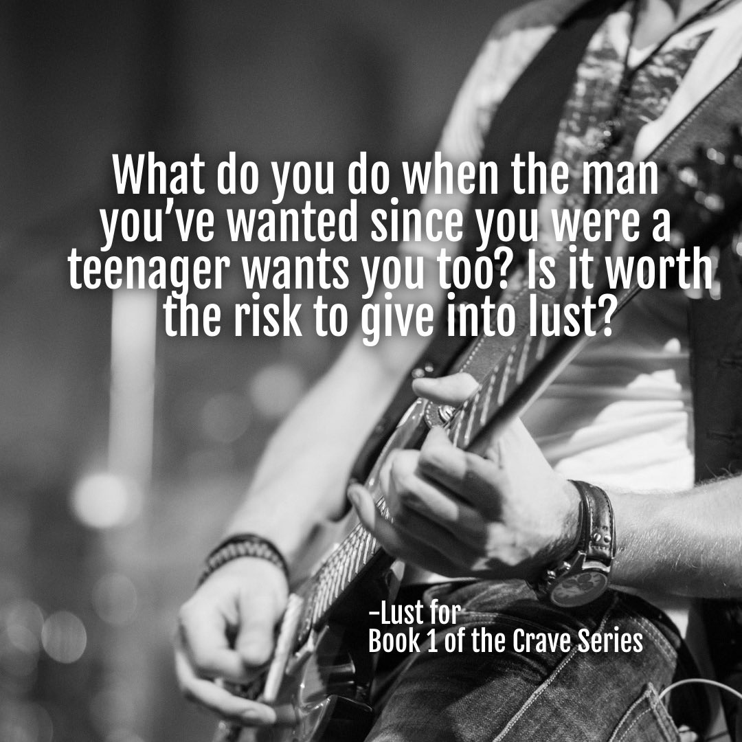 Lust For is Book One in the Crave Series.. 
Derek and his dirty talking ways just might be my favorite band member.. maybe. 

 #RockStarRomance #brothersbestfriend #thecraveseries #lustfor#friendstolovers #adultcontemporary #booksofinstagram #needtoreaditnow #angstyromance