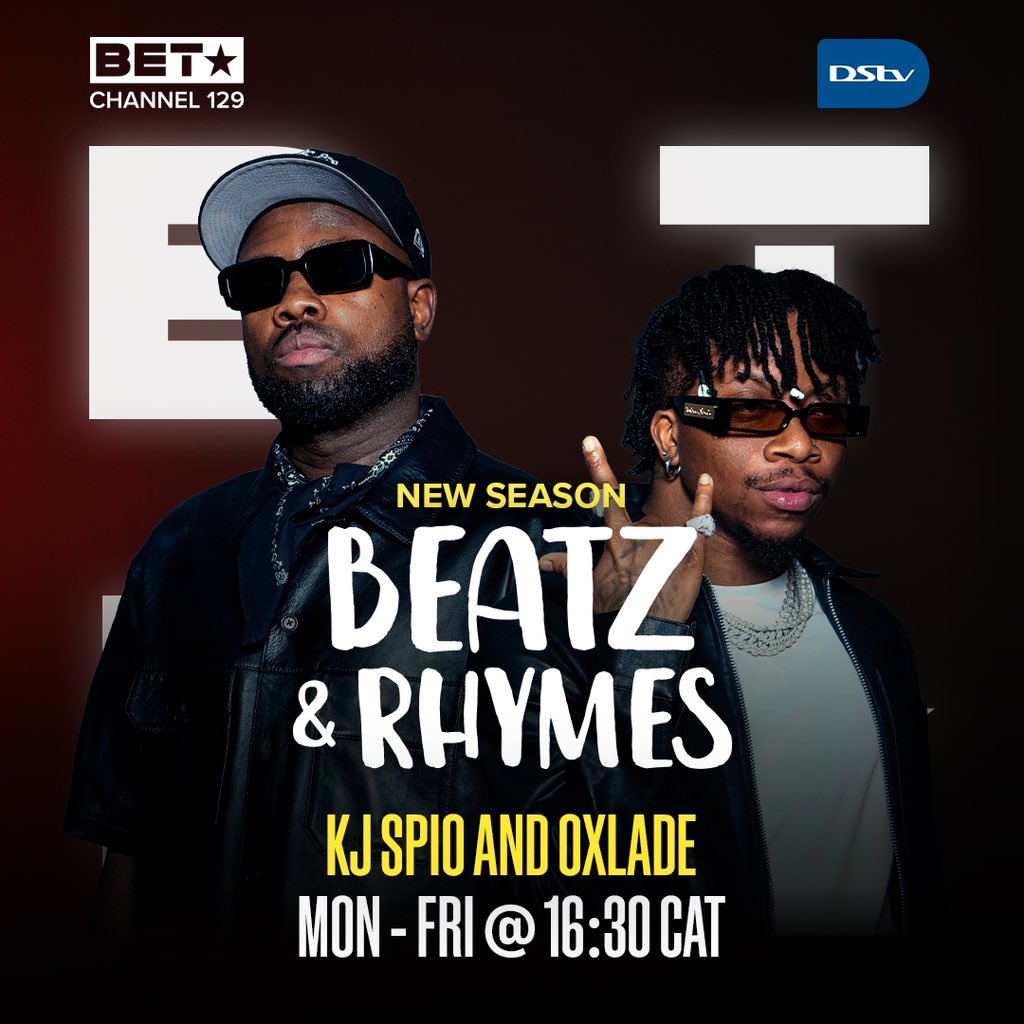 🚨 Show Premiere Alert! 🚨   Its a whole new season with your new host @AyandaMVP on #BETBeatz! This season it’s all about star power ⭐ On Monday, we get to know the story behind making the hit 'Undress Me' with @KjSpio and @oxladeofficial.   📺 Premiere Mon -Fri @ 16:30 CAT on…