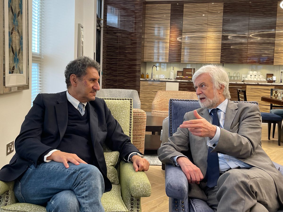 Strong exchange w/ @JimSkeaIPCC, the chair of the @IPCC_CH today. Look forward to our continued cooperation in support of policymakers accelerating the science-based climate progress. W/ our wealth of data & global membership, @IRENA works towards achieving #ParisAgreement goals.