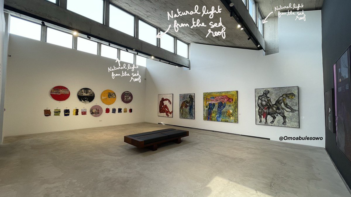 OMONABULESHOWO's tweet image. Hello, I wrote an article about my visit to the atelier dot, an art museum in accra, GHANA. It&apos;s a masterpiece designed by @dadjaye a Ghanaian-British architect and his team @AdjayeAssoc
Here is the link to the article ➡️open.substack.com/pub/doctortrop…
Please let me know what you think