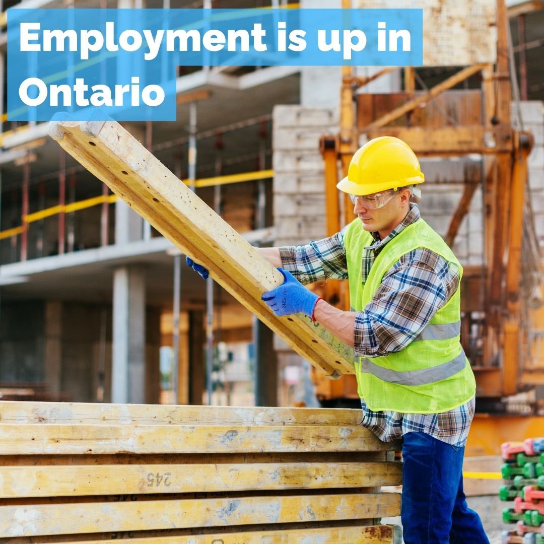 NEW: Ontario added 26,100 new jobs in March, including 7,100 in manufacturing and 11,400 in construction. Since we came into office in 2018, #Ontario businesses have created over 700,000 new jobs.