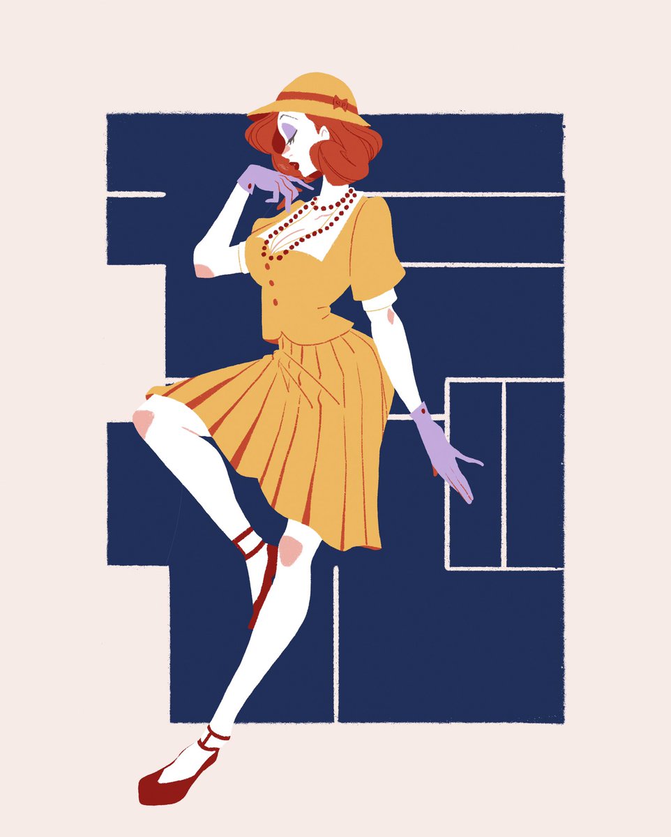 「#対になってる絵をあげる 」|むいのイラスト