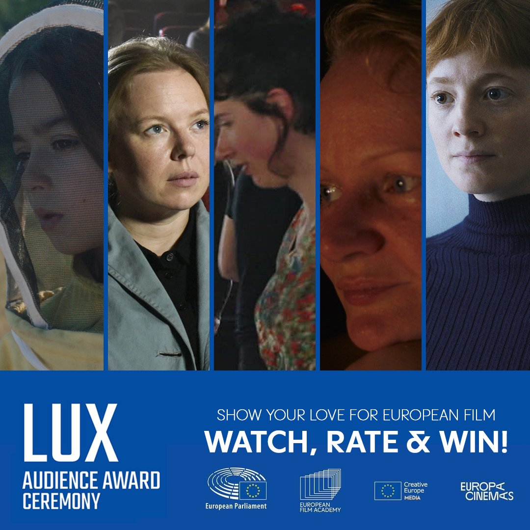 We are almost there: the LUX Audience Award Ceremony will take place on 16 April at the European Parliament in Brussels! In the meantime, make sure you watch and rate the nominated films at the link below before April 14! 🎉🇪🇺 #luxaudienceaward 👇👇👇 lux-award.europarl.europa.eu/en