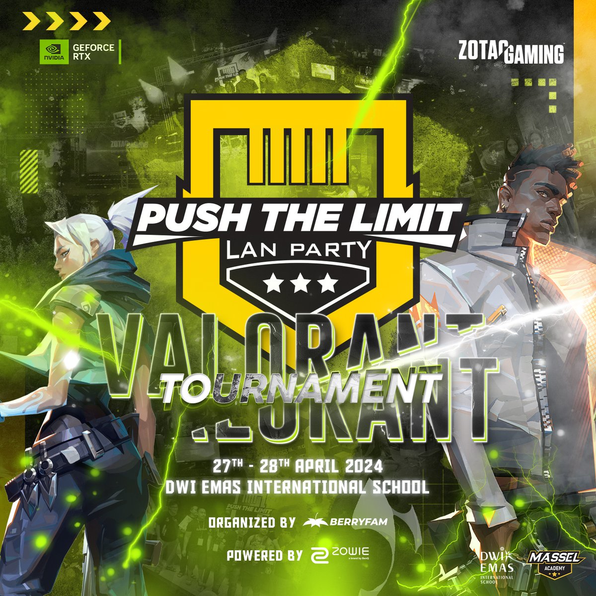 if you guys have not heard of this yet, we are doing our part for a returning LAN party in Malaysia by organizing a Valorant Tournament in the Event.

Even if you are not joining the tournament, as a gamer or a tech nerd yourself, you should join us in this huge event.