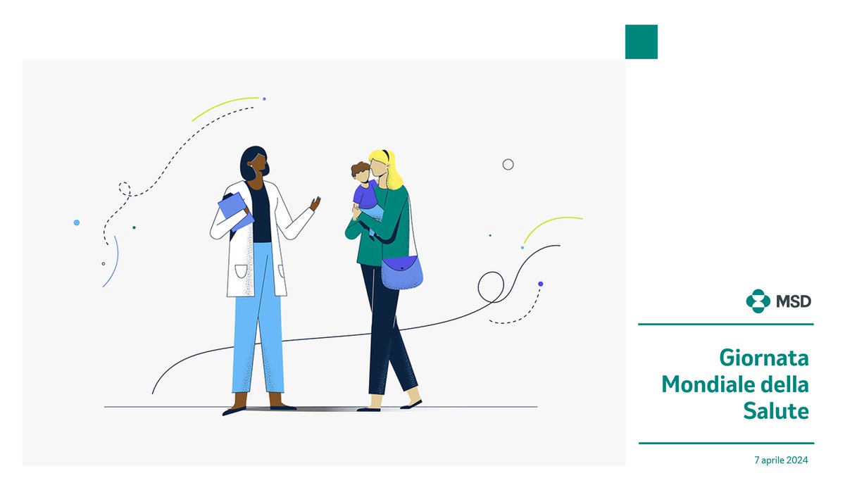 Oggi celebriamo il #WorldHealthDay, istituito il 7 aprile per ricordare la fondazione dell’OMS. Tema di quest’anno è “My health, my right” per rimarcare il valore della salute e l’importanza di considerarla un diritto fondamentale in cui anche noi di #MSD crediamo.