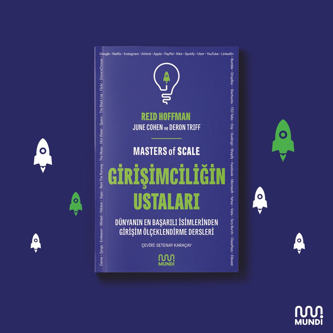 Silikon Vadisi’nin efsane isimleri, daha önce hiçbir yerde yayımlanmamış stratejik sırlarıyla bu kitapta! İş yapma şeklini yeniden şekillendirmek için bir rehber arıyorsan “Girişimciliğin Ustaları” canyayinlari.com’da seni bekliyor. Çeviri: Setenay Karaçay