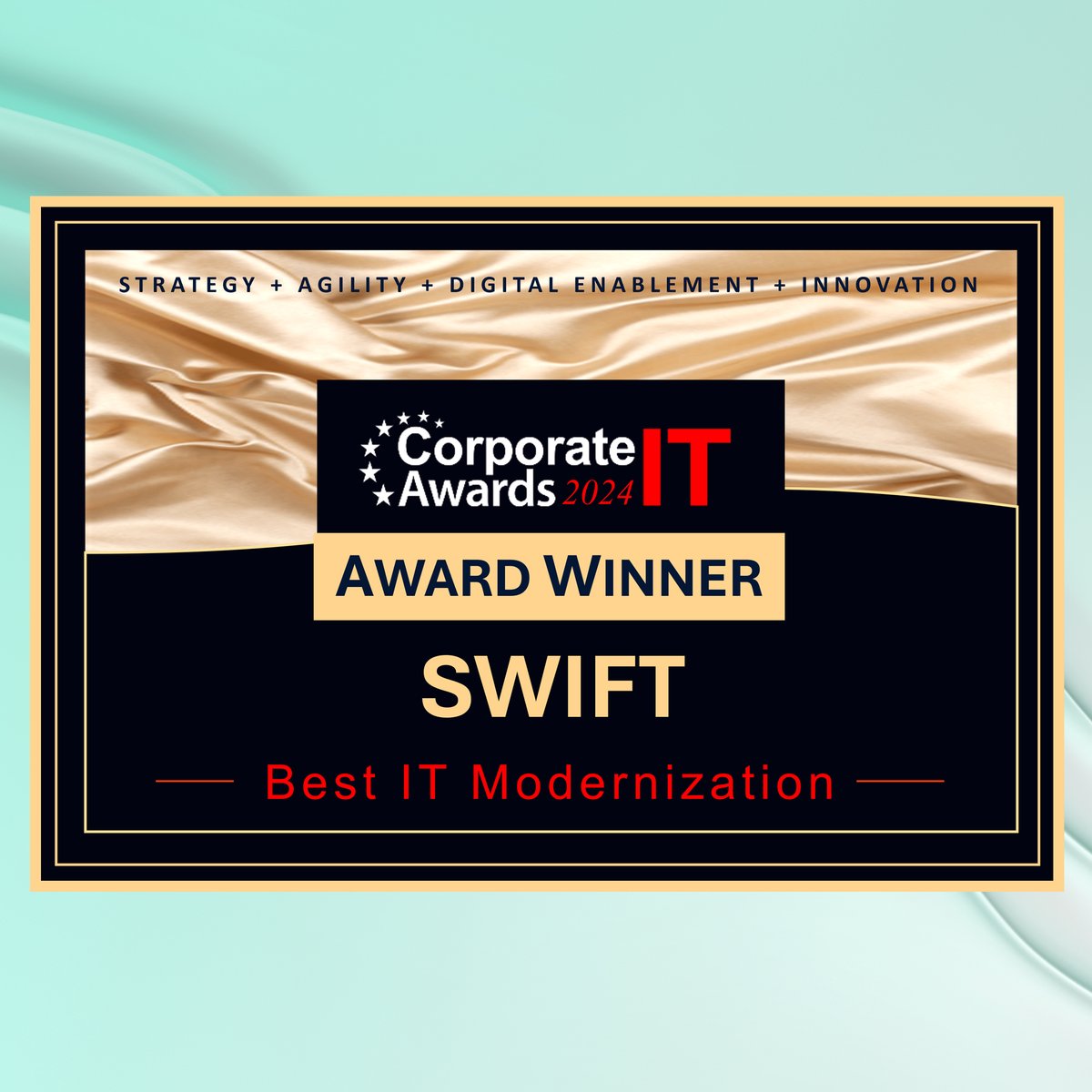 We’re thrilled to take home the top prize for Best IT Modernization at the CIO Leadership Summit’s Corporate IT Awards 2024. 🏆 Together with our community, we’re completely reimagining how value moves around the world. And making it possible for institutions to seamlessly work…