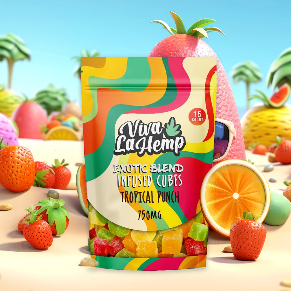 Escape to the tropics with our Exotic Blend Infused Cubes! Indulge in the refreshing flavors of mango, pineapple, and coconut in every sip.

#vivalahemp #vivalaglobal #ExoticBlend #InfusedCubes #TropicalFlavors #RefreshingDrinks #DrinkInnovation #SummerVibes #ExoticTaste