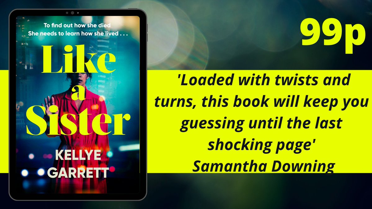 My UK folks. My first standalone, the award winning Like A Sister, is a Kindle Daily Deal this month. You can get it for just 99p here: amazon.co.uk/Like-Sister-Ke…