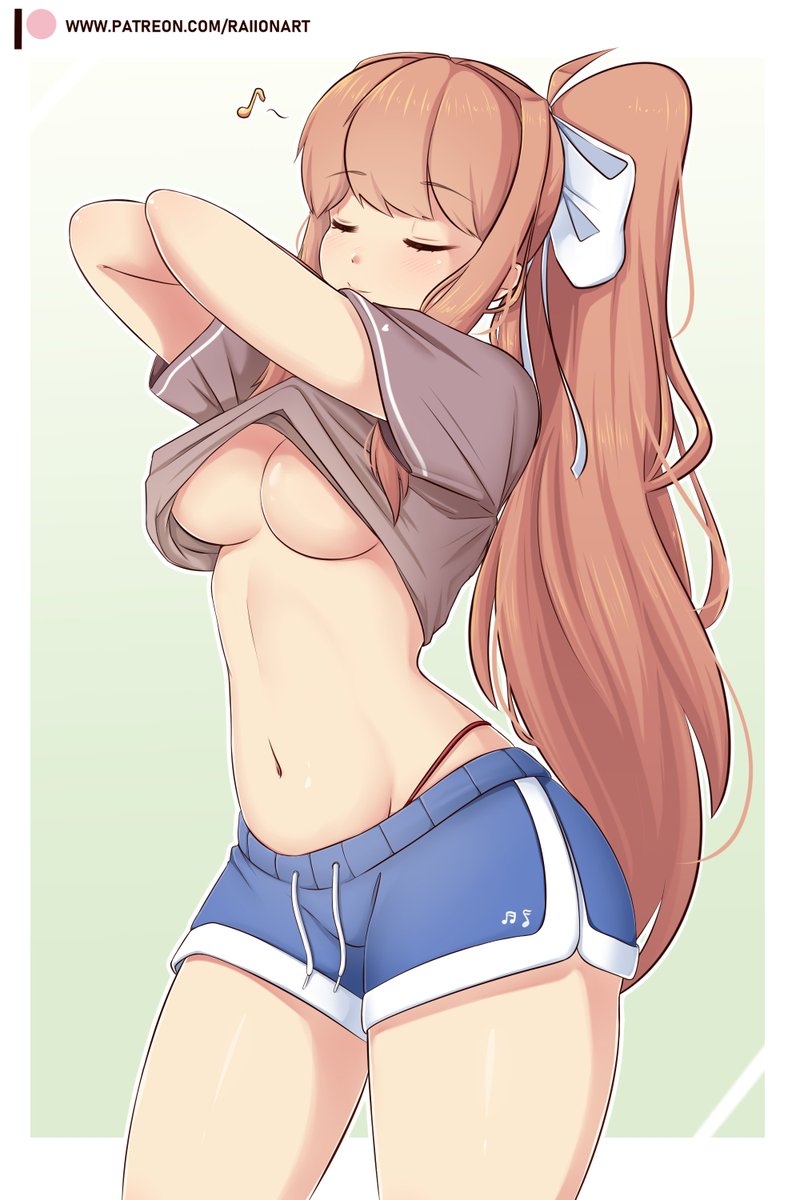 Randomly felt like you guys have to see this Monika again Would you bark for her though?