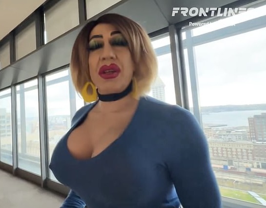 reduxx's tweet image. A transgender defense lawyer has sparked criticism for his attire after appearing in a Seattle court to represent a protester charged with disrupting a city council meeting.

Stephanie Mueller, 70, has worked with &quot;LGBTQ foster youth&quot; and provided anti-sexual harassment training.