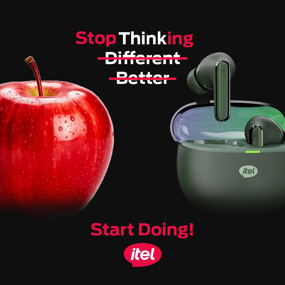 While everybody else was busy thinking,🤔 we started doing. And we’re bringing different and better earpods for you very soon! Stay tuned🙌 #enjoybetterlife #StartDoing #trending