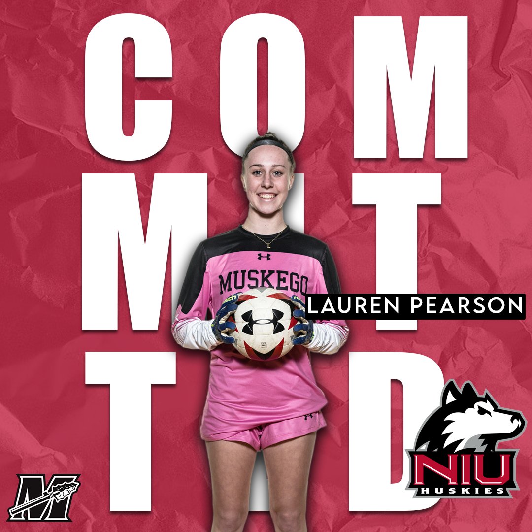 PLAYER SPOTLIGHT for Lauren Pearson who has COMMITTED to play Soccer at Northern Illinois University! Congratulations Lauren! #mhs #warriornation #wisconsin #1warrior @MHSIrvine @MHSTheme @MuskegoNorwaySc