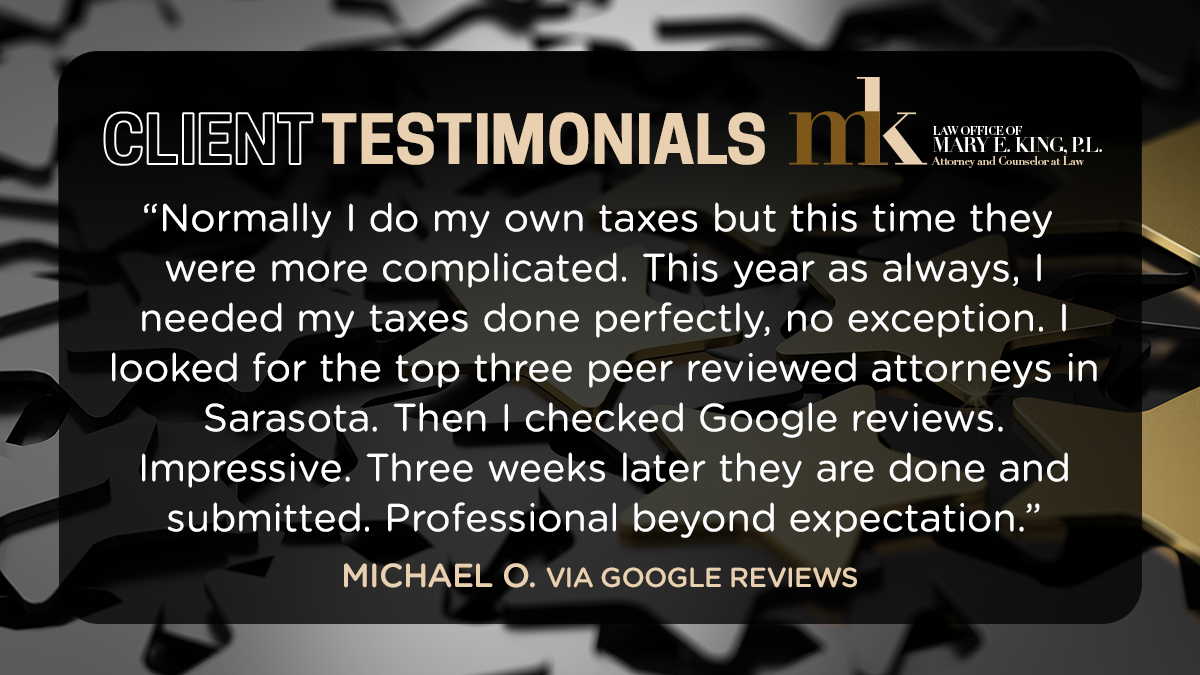 Thank you for your wonderful review, Michael! It’s great to hear that you found a professional service that exceeded your expectations and handled your complex tax situation with such expertise. 

#clientreview #taxattorney #taxhelp #taxseason #tax